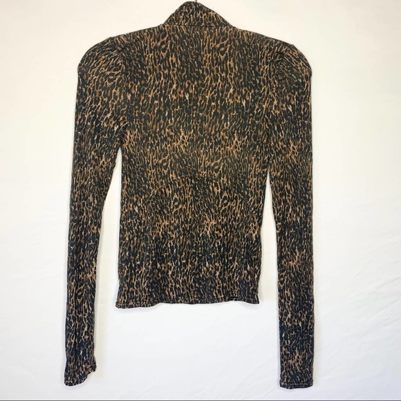 Free People Wild Thing Tie Neck Long Sleeve Top - Picture 5 of 6
